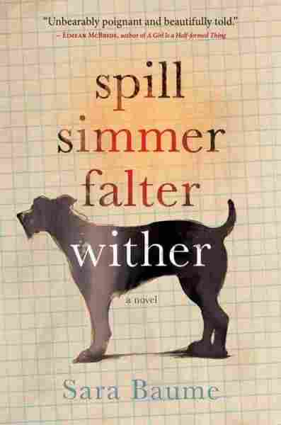 "Cover Spill Simmer Falter Wither"