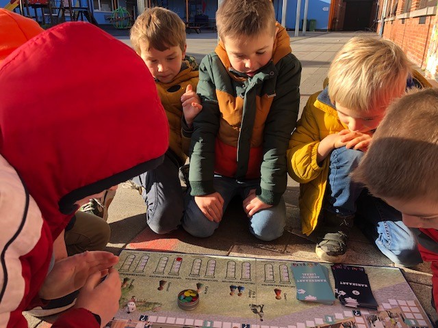 Het spel werd gespeeld