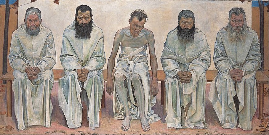 Ferdinand Hodler, Die Lebensmüden, 1892.