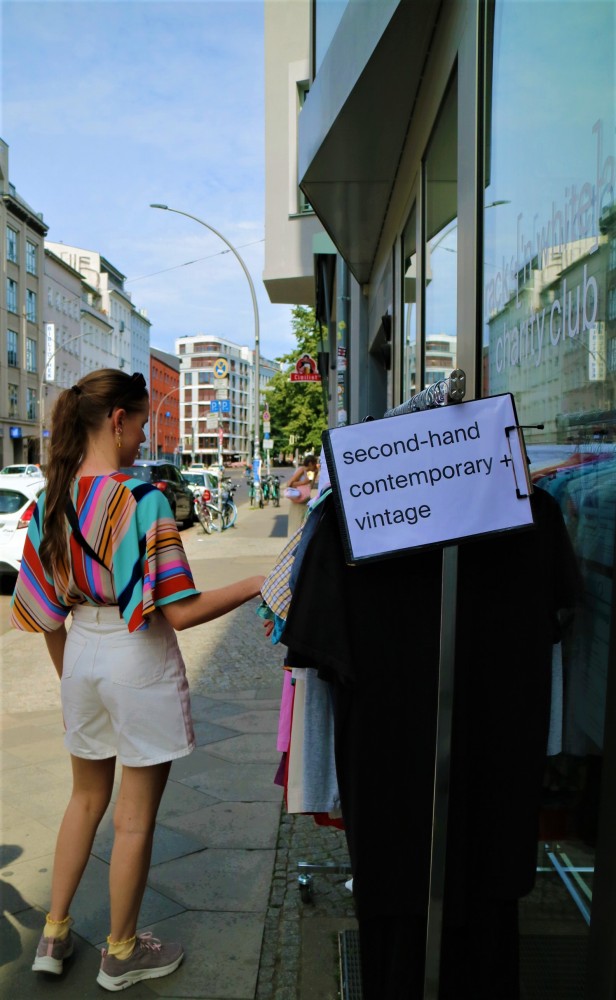 Een tweedehandswinkel vandaag de dag 