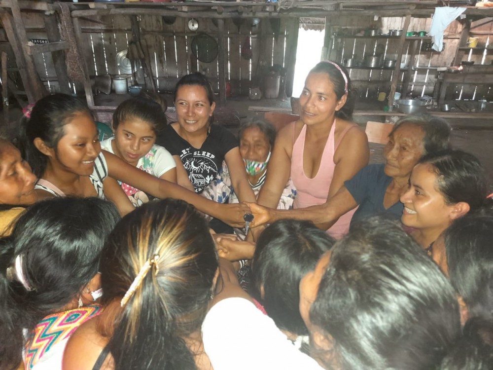 picture taken by one of the Witoto women