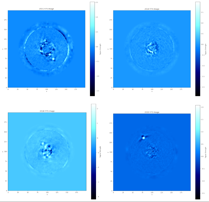 Beta Pictoris - 2015, 2016, 2018, 2020