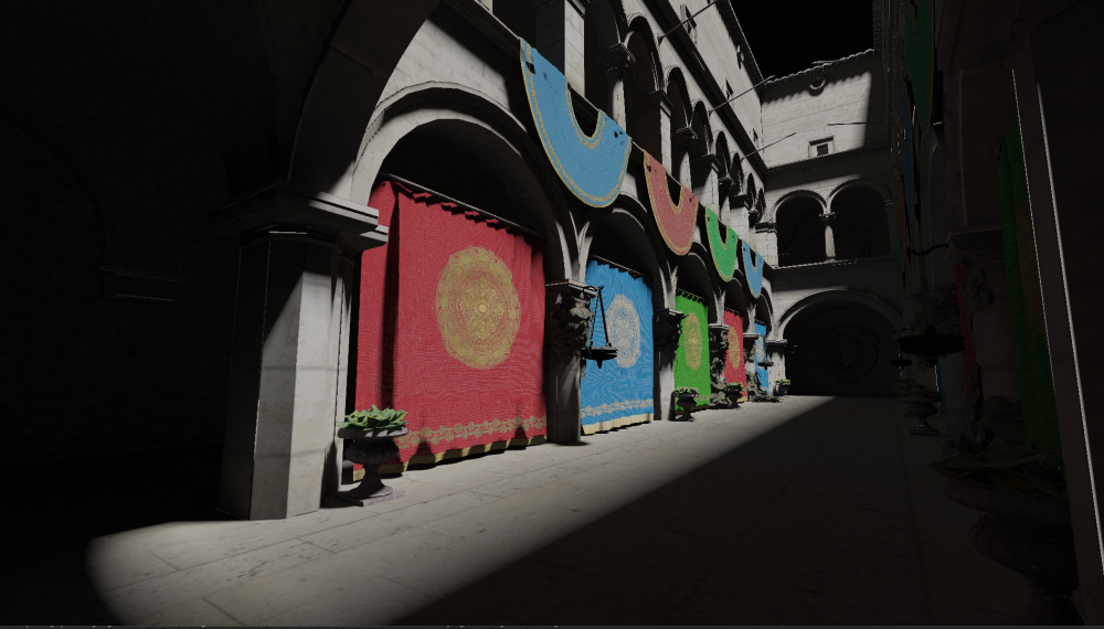 Beeld gerenderd met ons voorgestelde algoritme.