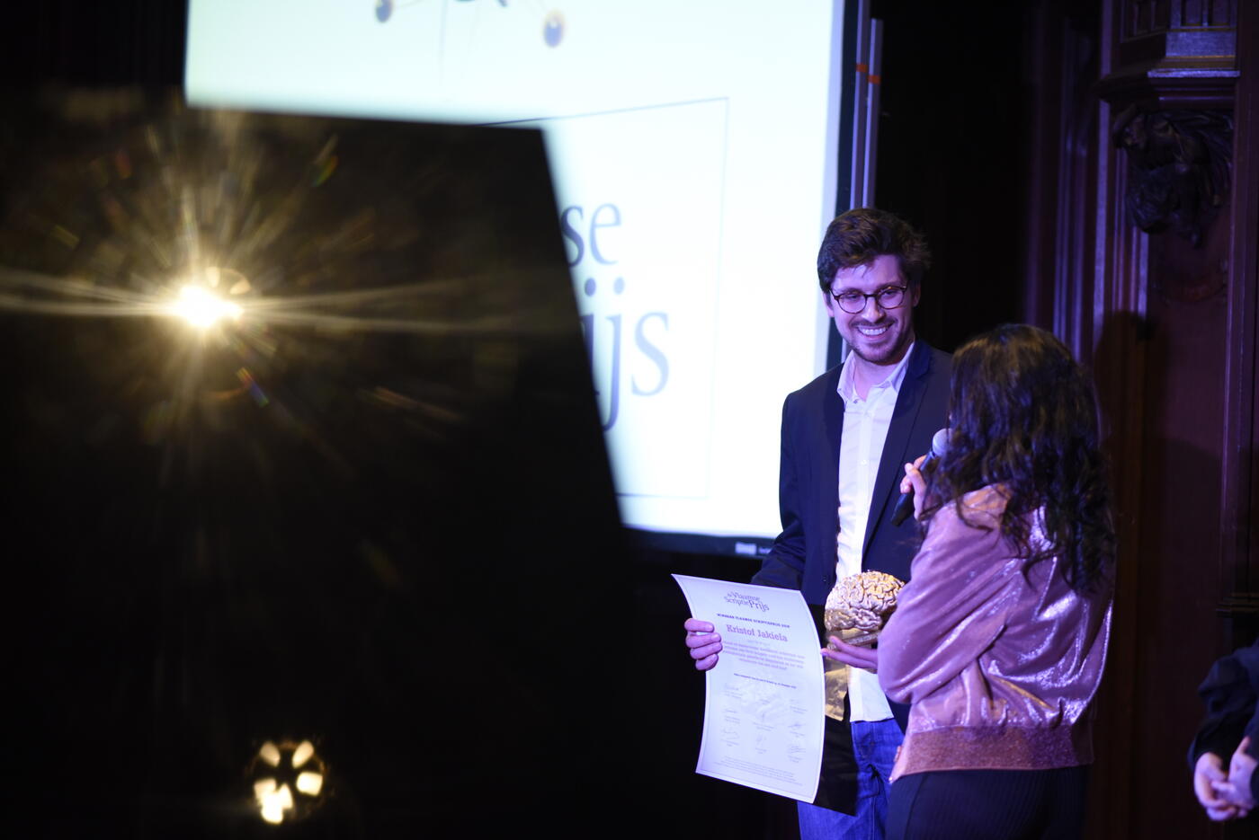 Laureaat Kristof Jakiela