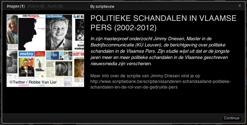 Timeline Jimmy Driesen