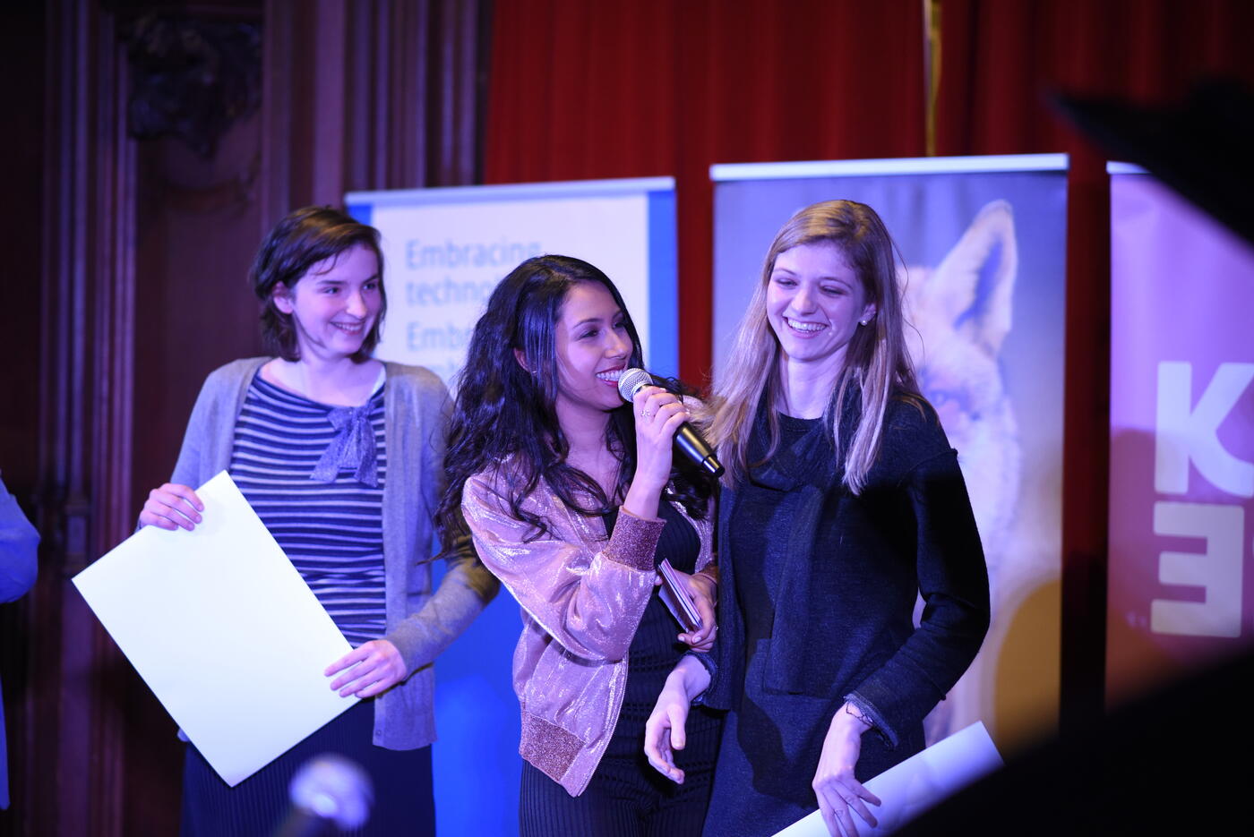 Laureaten Elien Eggermont & Luna Delange