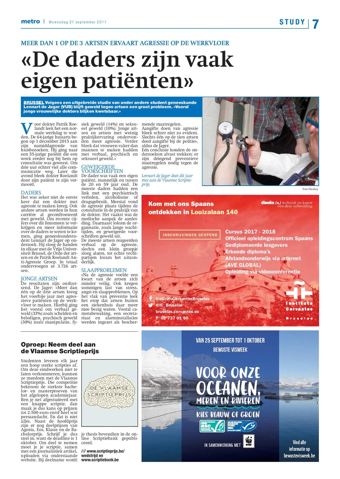 Thesis van Lennart de Jager in Metro