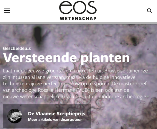 eos blog fytolieten archeologie