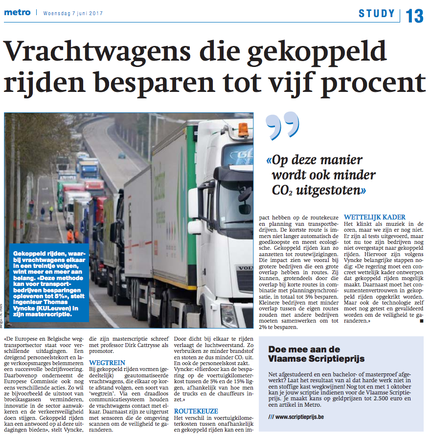 Gekoppeld rijden