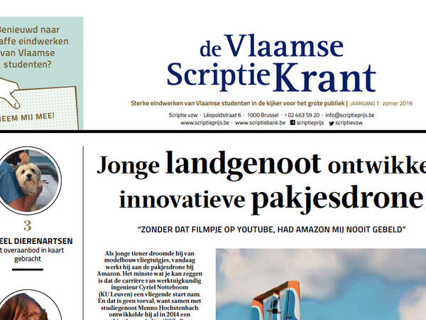 Vlaamse ScriptieKrant: ontdek de zomereditie!