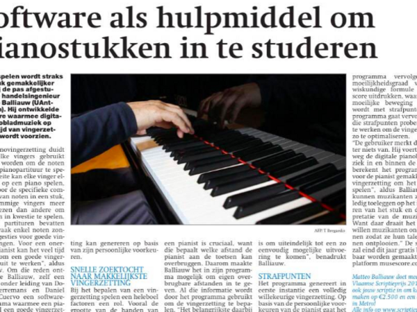 Software helpt je piano te studeren