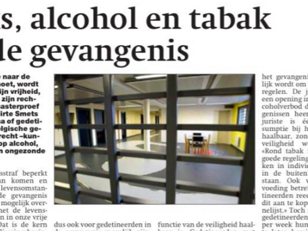 Het recht op seks, alcohol en tabak in de gevangenis