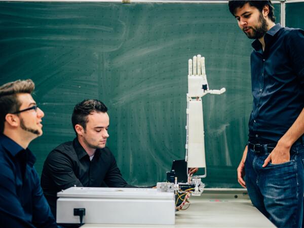 Stijn Huys, Guy Fierens & Jasper Slaets, genomineerden Agoriaprijs & VSP