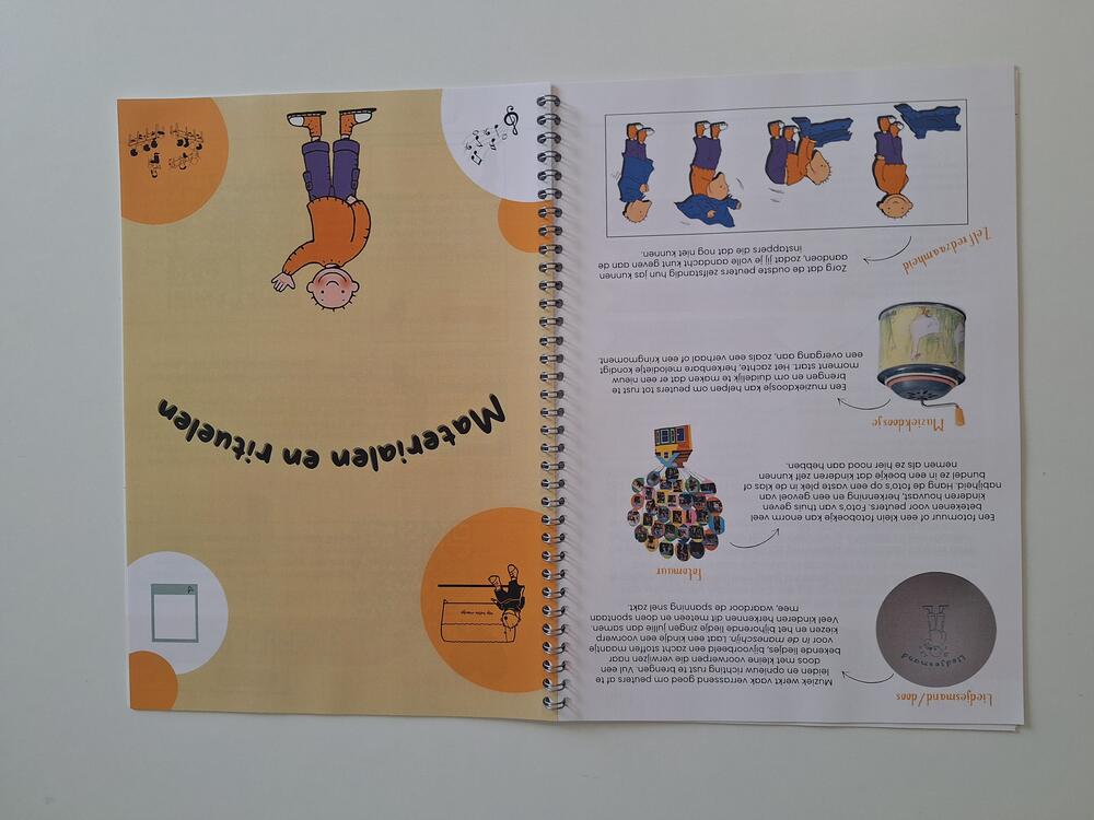 Voorbeeldpagina uit de leerkrachtenbundel