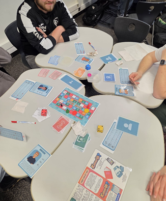 Het uittesten van het spel