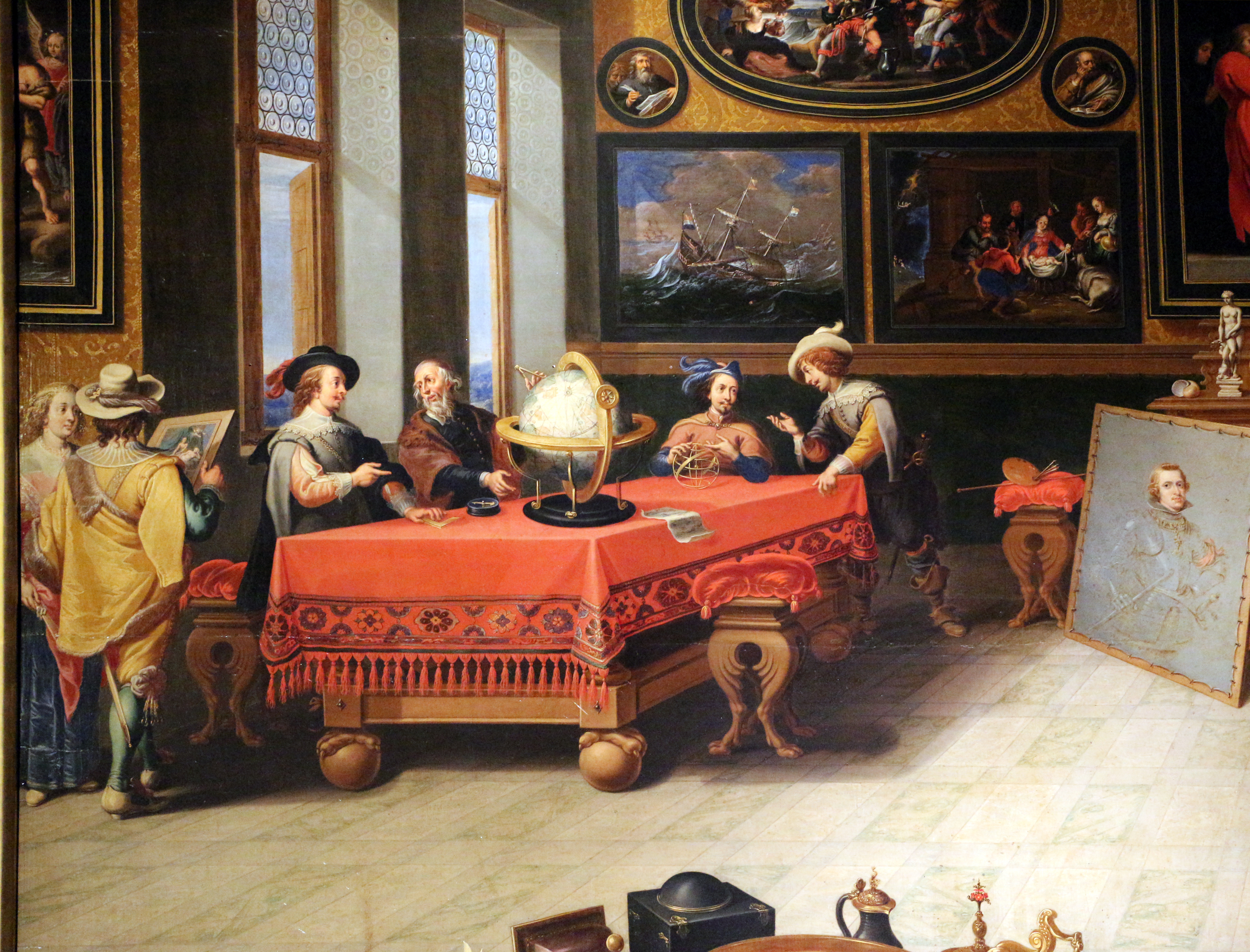 Cornelis de Bailleur, lo studio di Rubens, ca. 1650-70