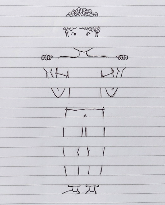 ''Reproductie gebaseerd op de originele tekening, die om privacy redenen vertrouwelijk blijft."