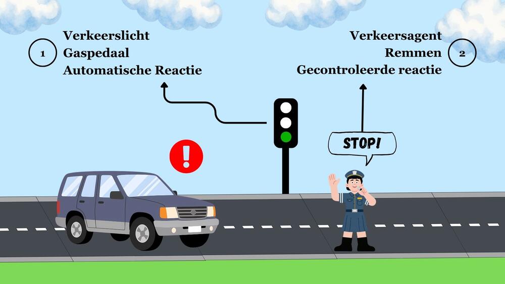 Realistisch voorbeeld met betrekking tot het onderzoek.
