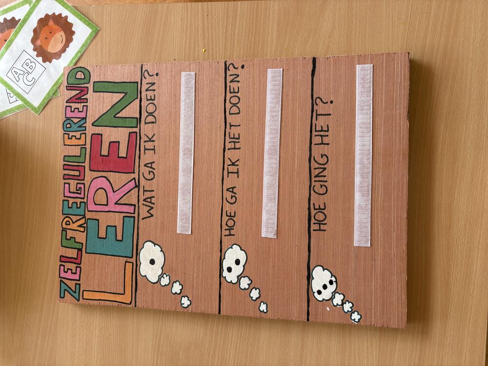 Zelfregulatiebord eerste en tweede kleuterklas