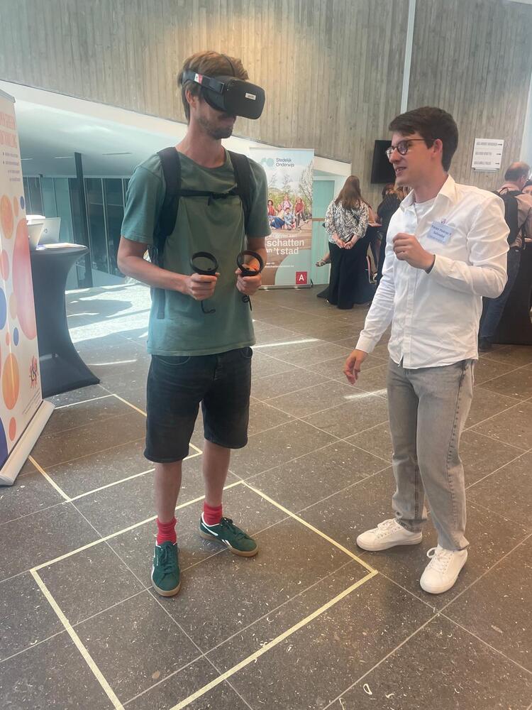 Ruimte exploreren via VRbril