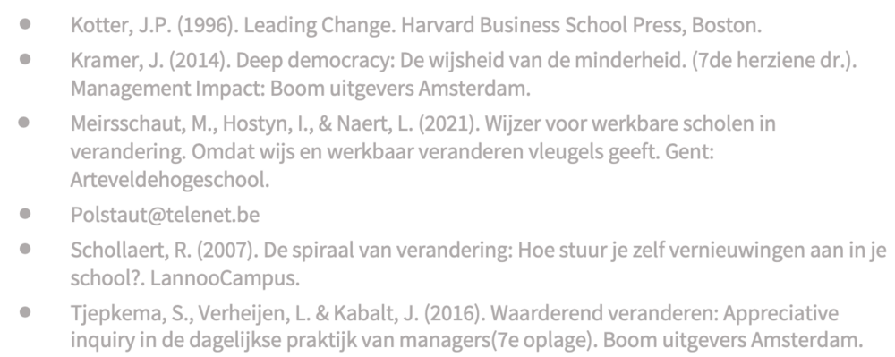 referentielijst