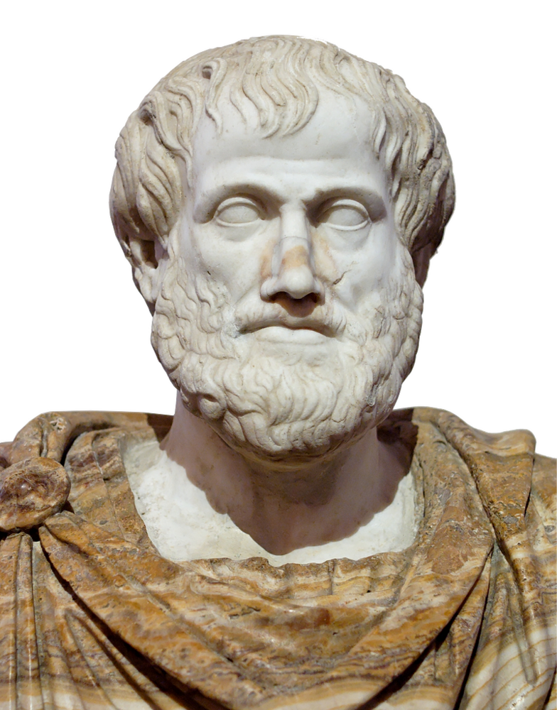 Aristoteles (4e eeuw v.C.), grondlegger van de systematische studie van welsprekendheid