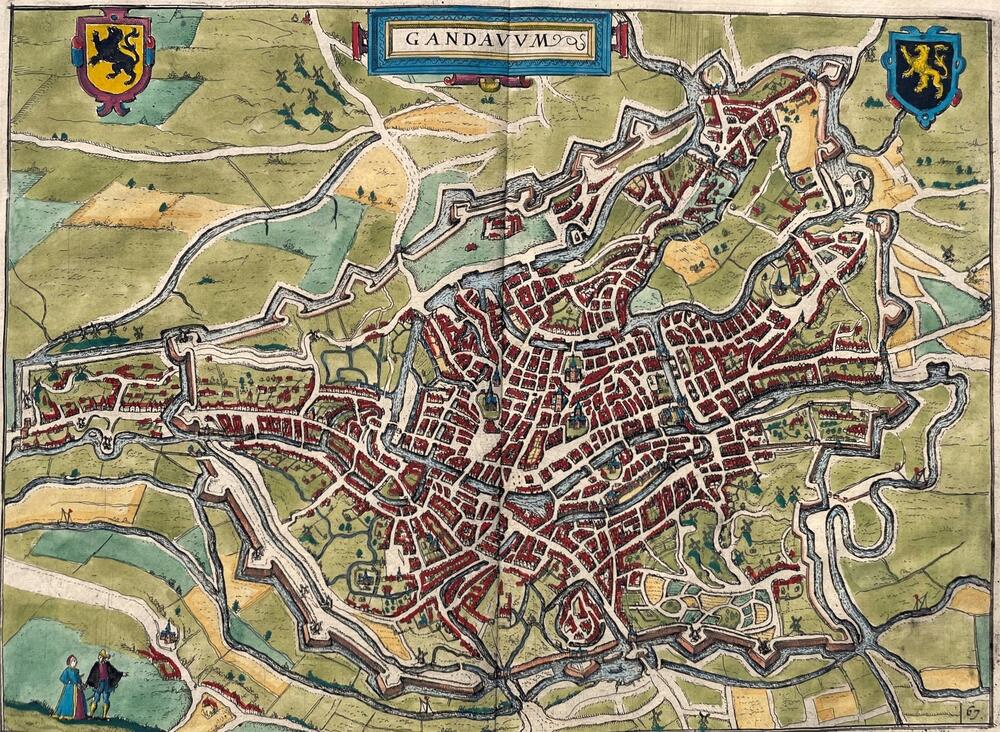 Gent in 1581 (Guicciardini)