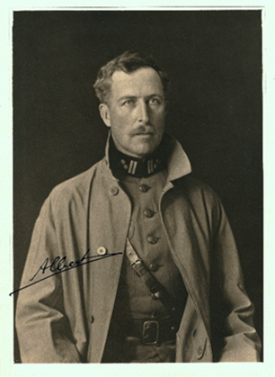 Portret koning Albert I (Brussel, Archief van het Koninklijk Paleis)