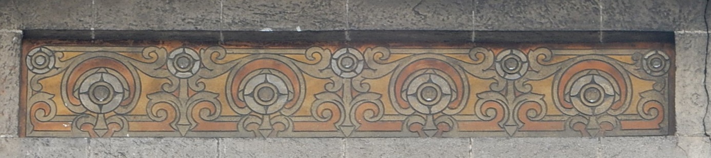 Afbeelding met kunst, muur, grond, mozaïek</p>
<p>Automatisch gegenereerde beschrijving