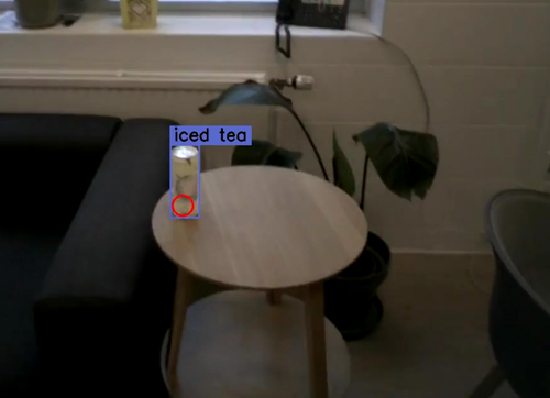 Foto met een gedetecteerd object: iced tea