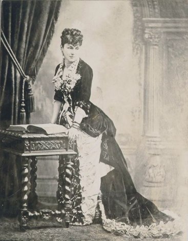 Foto van markiezin Marie Peyrat Arconati Visconti (Bron: Kasteel van Gaasbeek)