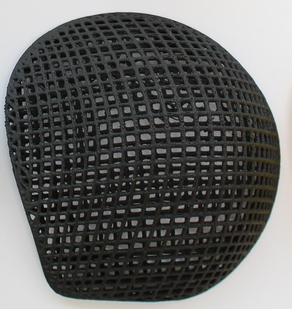 prothese met lattice structuur