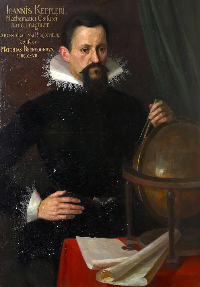 Portret van Johannes Kepler